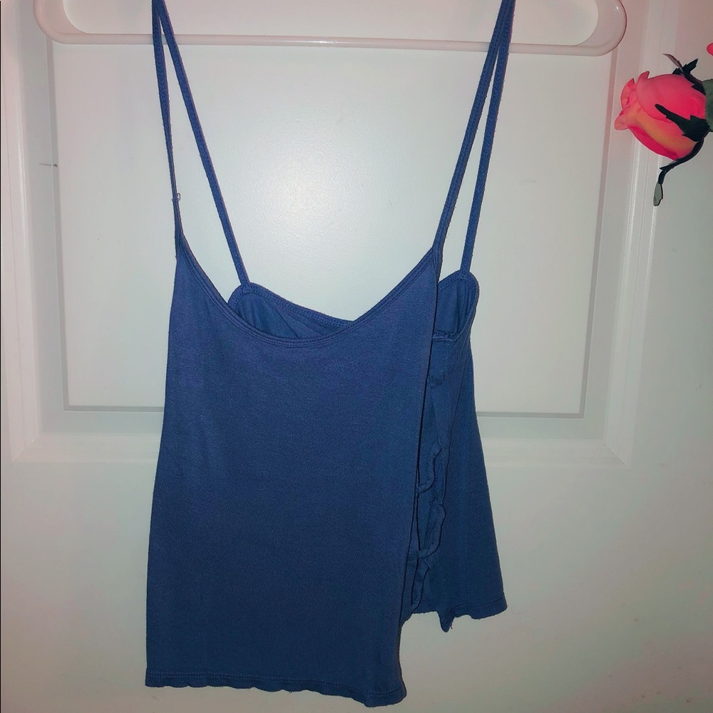 Open side crop top